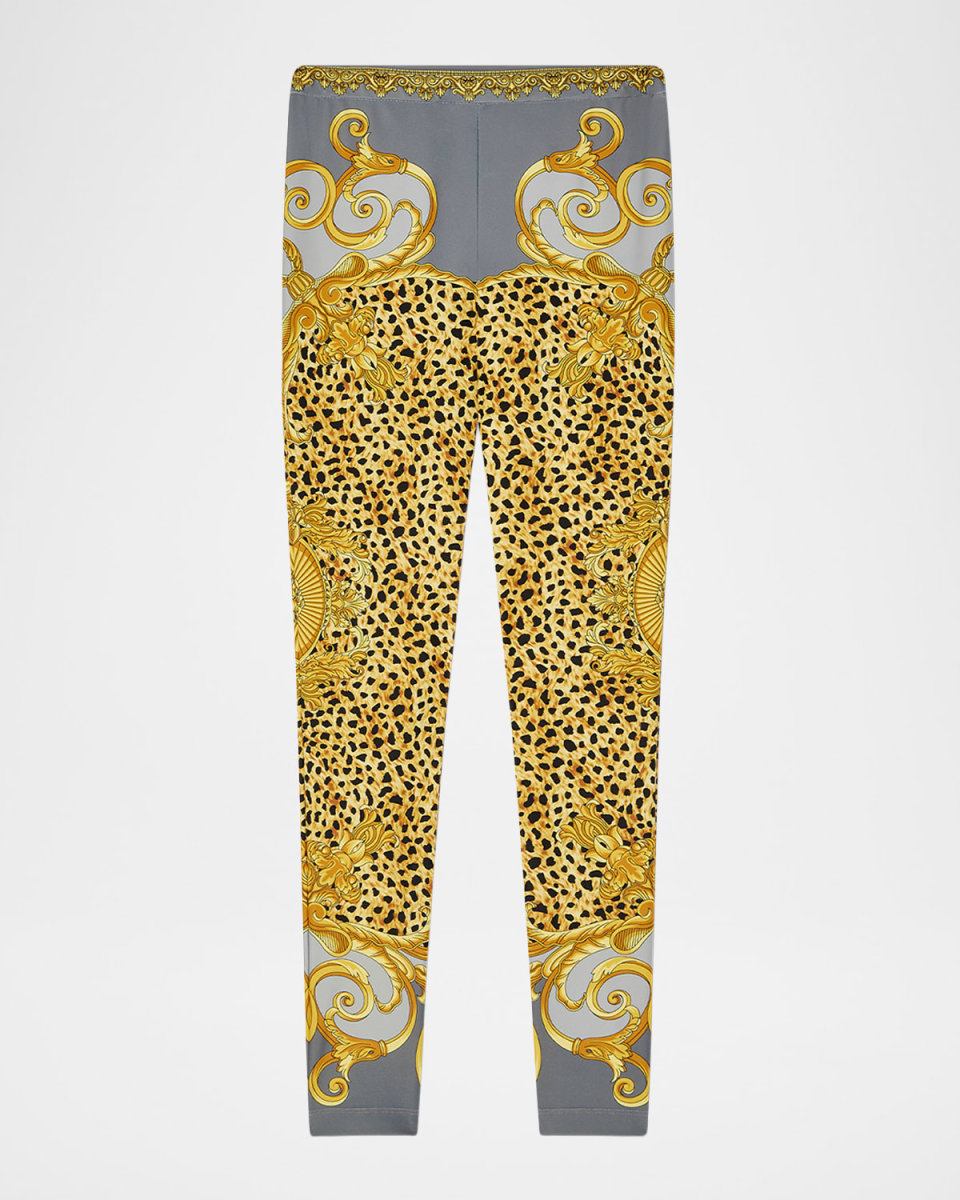 Cheetah Foulard Leggings